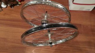 BMX Racing Wheelset CRUPI Hubs Araya Rims 1 75 Spin for Days