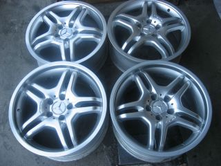 18 AMG Mercedes Alloy Wheels Staggered