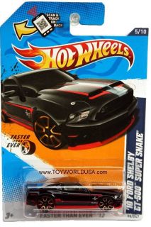 2012 Hot Wheels Faster Than Ever #95 2010 Ford Shelby GT 500 Super