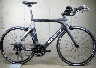 Aero TT Tri Bike Shimano Wheels 105 Carbon Profile New 56cm L