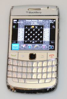 Blackberry Bold 9780 White T Mobile Smartphone Works Great