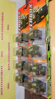 2012 Matchbox 110 OshKosh M ATV Green Set of 8