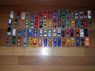 Hot Wheels and Matchbox Diecast Cars Mixed Lot 70 Cars