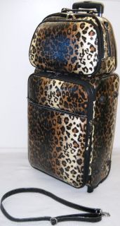 on Luggage Suitcase Set Matching Tote Bag Travel on Wheels