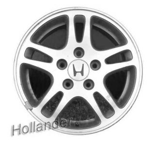 01 02 Honda Accord Wheel 15x6 1 2