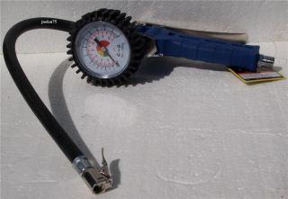 Tire Inflation Chuck w 2 5 Dial Gauge 174PSI Air Tool