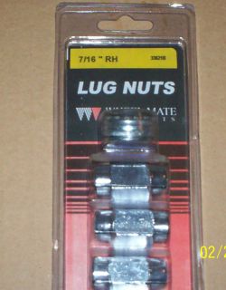 New Wheel Mate 8 PEICE7 16 RH Lug Nuts with Washers 4 4
