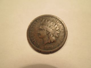 1872 Indian Head Cent Key Date