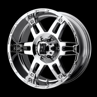 XD Spy Wheels 17x9 6 Lug Chevy Toyota GMC Chrome Wheelpros Rons Rims