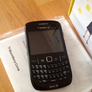 Blackberry Curve Used in Box Very Nice Condition Sprint