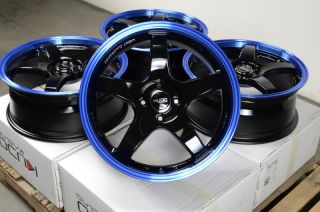 17 Kudo Wheels Rims 4x100 Yaris Golf Jetta Neon Sephia Mini Cooper