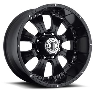 NX 1 Black Wheels Rims 6x5 5 GX 460 LX 450 Montero Armada