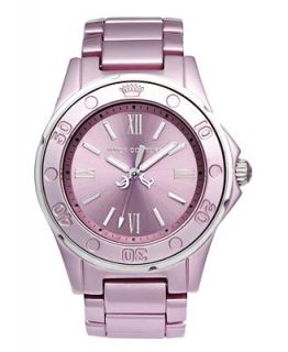 Juicy Couture Watch, Womens Rich Girl Pink Aluminum Bracelet 41mm