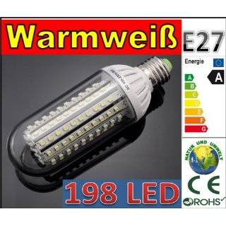 LED Lampe 198 SMD LED Energiesparlampe Led Birne Leuchtmittel   E27