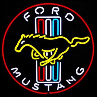 Ford Mustang Neon Sign Multicolor   5MUSTX