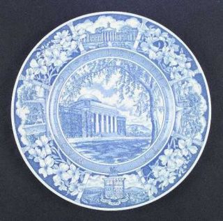 Wedgwood Washington & Lee University Blue Dinner Plate, Fine China Dinnerware  