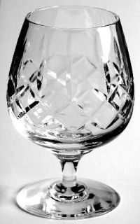 Stuart Regent Brandy Glass   Cut