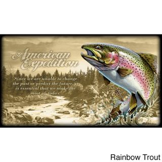 American Expedition Canvas Wrapped Wall Art (MultiDimensions: 13.625x23.625x1.875Weight: 1.75 )