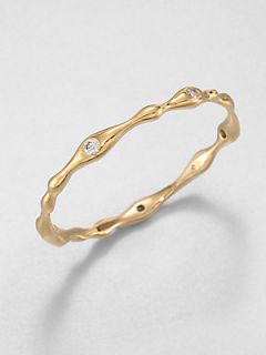 Adriana Orsini Modulated Bangle   Gold