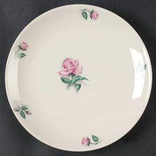 Household Institute Rhythm Rose Dessert/Pie Plate, Fine China Dinnerware   Kitch