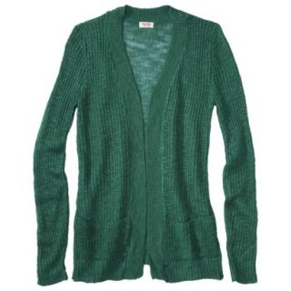 Mossimo Supply Co. Juniors Open Front Cardigan   Green S(3 5)
