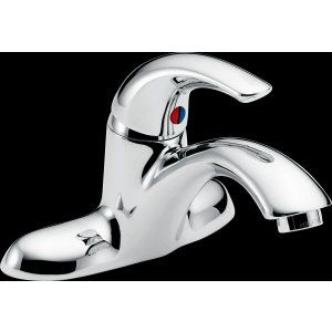 Delta Faucet 22C101 22T Series Single Handle Centerset Lavatory Faucet   Less Po
