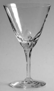 Tiffin Franciscan Wales Water Goblet   Stem #17665, Cut