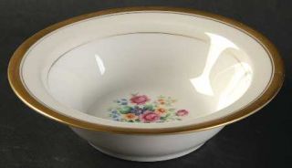 Haviland Windsor Rim Cereal Bowl, Fine China Dinnerware   Ny, Floral Center
