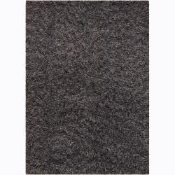 Handwoven Blue/brown/gray Mandara Shag Rug (9 X 13) (Blue, brown, greyPattern: Shag Tip: We recommend the use of a  non skid pad to keep the rug in place on smooth surfaces. All rug sizes are approximate. Due to the difference of monitor colors, some rug 