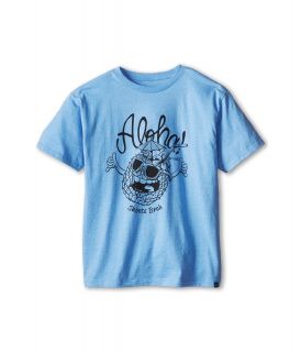 Rip Curl Kids Shoots Brah Heather Tee Boys T Shirt (Blue)