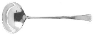 Towle Cascade (Sterling, 1933, No Monograms) Cream Ladle, Solid Piece   Sterling