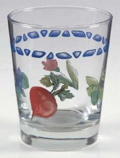 Pfaltzgraff Summer Garden 12 Oz Glassware Double Old Fashioned, Fine China Dinne