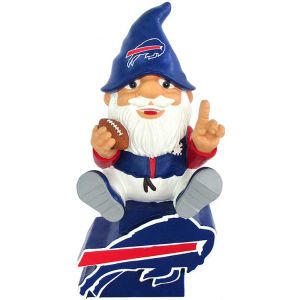 Buffalo Bills Forever Collectibles Gnome Sitting on Logo