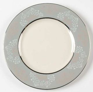 Castleton (USA) Lace Salad Plate, Fine China Dinnerware   Pink & White Flowers,