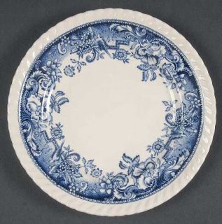 Johnson Brothers Devonshire Blue Bread & Butter Plate, Fine China Dinnerware   O