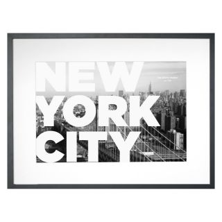 Checkerboard Ltd New York City Personalized Framed Wall Decor   24W x 18H in.