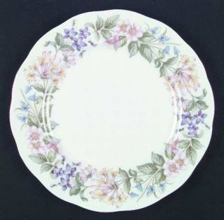 Royal Albert Country Lane Dinner Plate, Fine China Dinnerware   Royal,Floral Rin