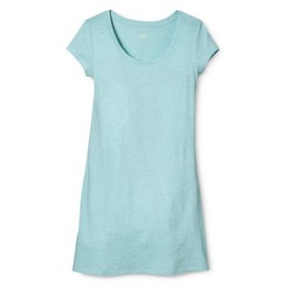 Mossimo Supply Co. Juniors T Shirt Dress   Aqua XL