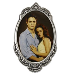 Breaking Dawn   Picture Frame   Silver metal Crest Border