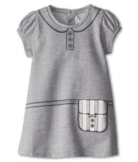 Little Marc Jacobs Tromp LOeil Terri Dress Girls Dress (Gray)