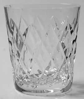 Waterford Kinsale (Cut) Old Fashioned   Large Cut Diamond    Design On Bowl