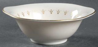 Syracuse First Love Lugged Cereal Bowl, Fine China Dinnerware   Gold Scroll And