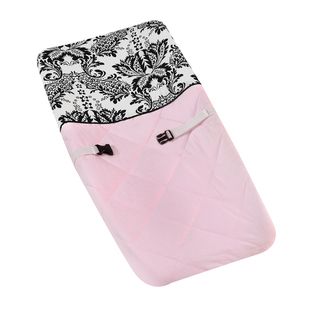 Sweet Jojo Designs Pink Sophia Changing Pad Cover (100 percent cottonDimensions: 31 inches high x 17 inches wideCare instructions: Machine washable)