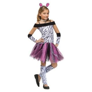 Girls Zebra Costume