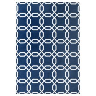Room 365 Geometric Area Rug   Blue (5x7)