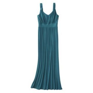 Merona Petites Sleeveless Maxi Dress   Monteray Blue XXLP