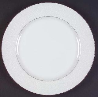 Grace Concerto 12 Chop Plate/Round Platter, Fine China Dinnerware   White On Wh