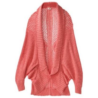 Mossimo Supply Co. Juniors Plus Size Open Sweater   Orange 4