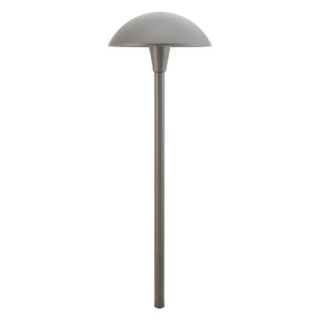 Focus Lighting AL12BRT 12V 18W 8 Large Mushroom Hat Path Light Bronze Texture