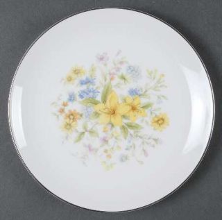 Gildhar Spring Boquet Bread & Butter Plate, Fine China Dinnerware   Wild Flowers